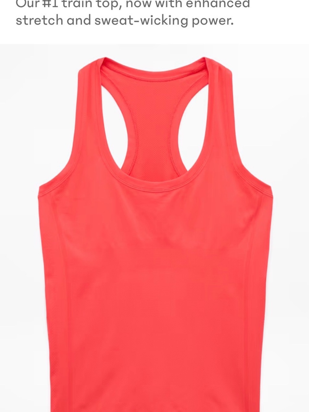 Athleta 2X Red Racerback Tank Top